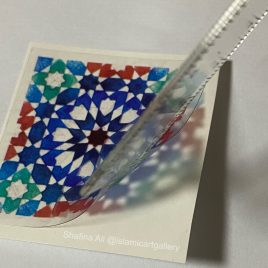 Moroccan Rosette – Transparent Sticker
