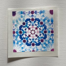 The Mexuar Pattern – Sky – Vinyl Sticker